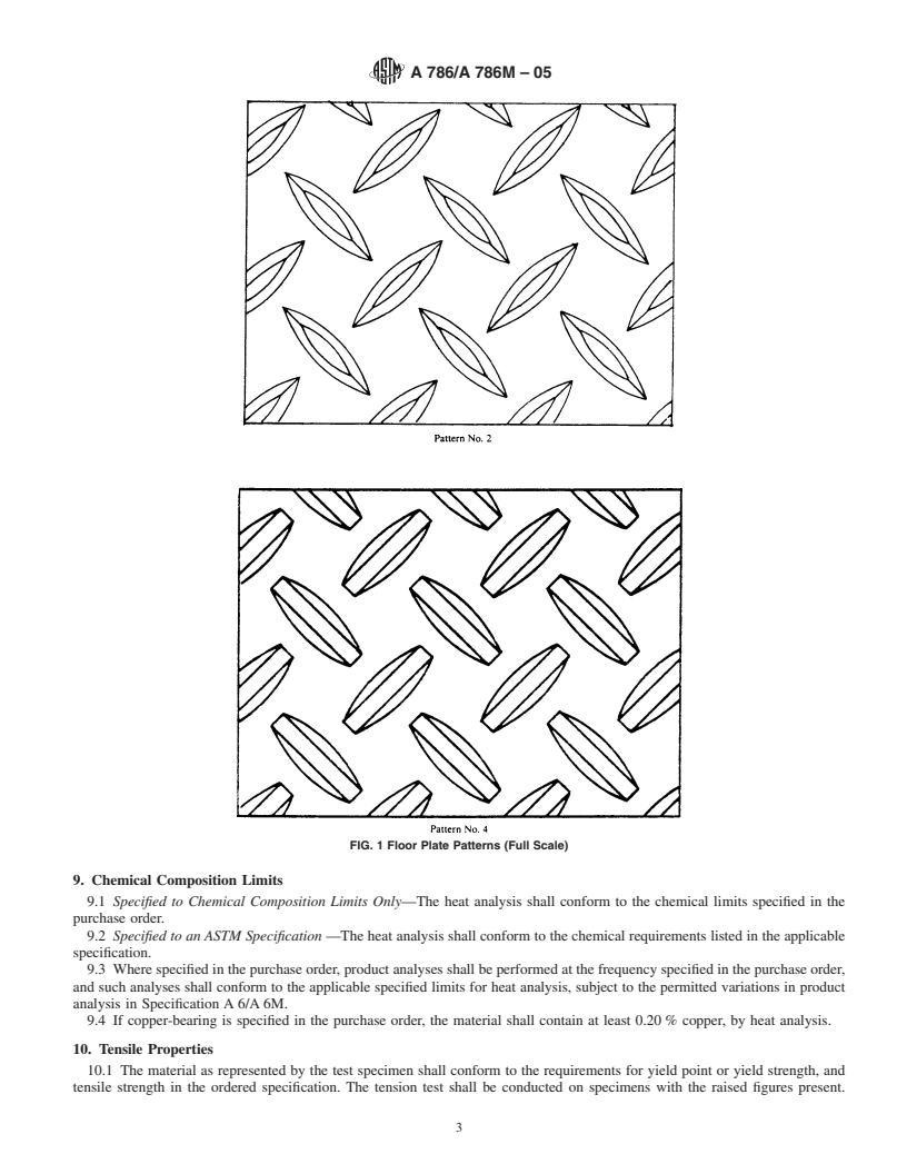 REDLINE ASTM A786/A786M-05 - Standard Specification for Hot-Rolled Carbon, Low-Alloy, High-Strength Low-Alloy, and Alloy Steel Floor Plates