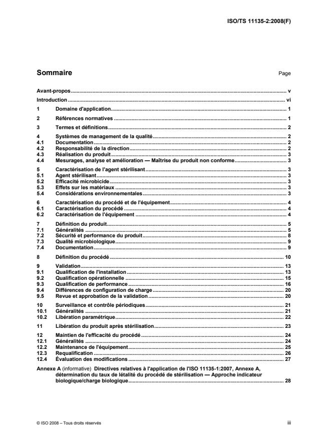 ISO/TS 11135-2:2008 - Stérilisation des produits de santé -- Oxyde d'éthylene