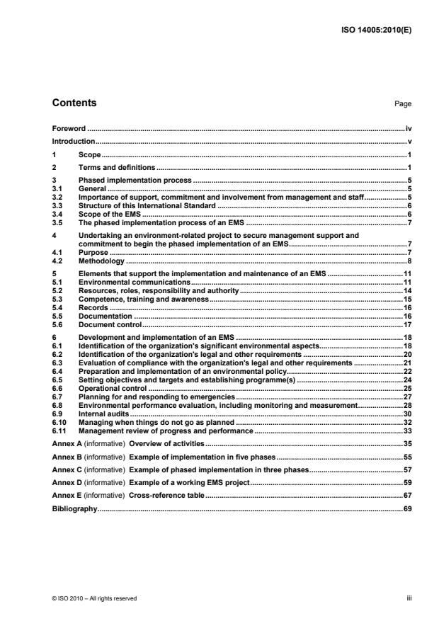 ISO 14005:2010 - Environmental management systems -- Guidelines for the phased implementation of an environmental management system, including the use of environmental performance evaluation