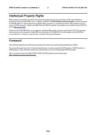 ETSI TS 136 521-3 V11.2.0 (2013-10) - LTE; Evolved Universal Terrestrial Radio Access (E-UTRA); User Equipment (UE) conformance specification; Radio transmission and reception; Part 3: Radio Resource Management (RRM) conformance testing (3GPP TS 36.521-3 version 11.2.0 Release 11)