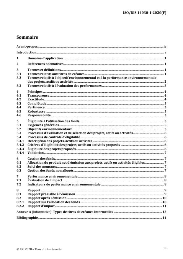 ISO/DIS 14030-1 - Environmental performance evaluation -- Green debt ...