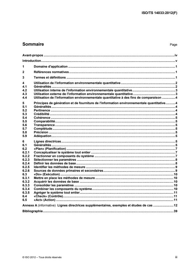 ISO/TS 14033:2012 - Management environnemental -- Information environnementale quantitative -- Lignes directrices et exemples