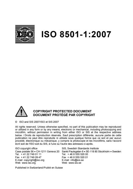 ISO 8501-1:2007