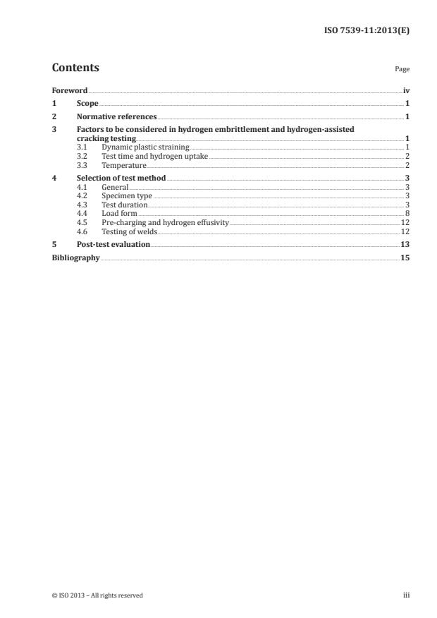 ISO 7539-11:2013 - Corrosion of metals and alloys -- Stress corrosion testing