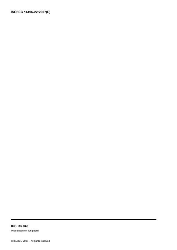 ISO/IEC 14496-22:2007 ISO/IEC 14496-22:2007 - Information technology -- Coding of audio-visual objects - Page 4 preview