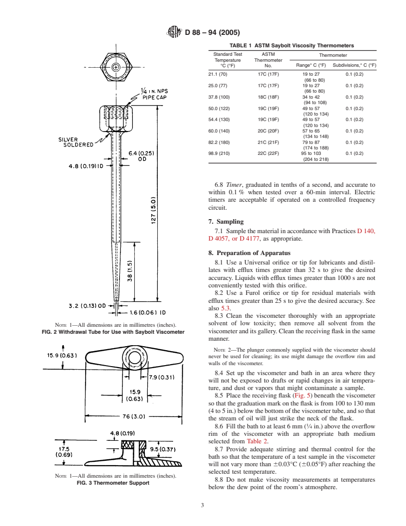 ASTM D88-94(2005) - Standard Test Method for Saybolt Viscosity