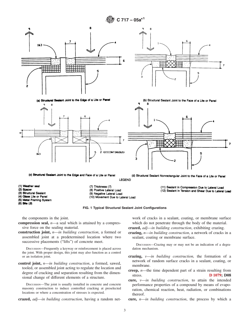ASTM C717-05ae1 - Standard Terminology of Building Seals and Sealants