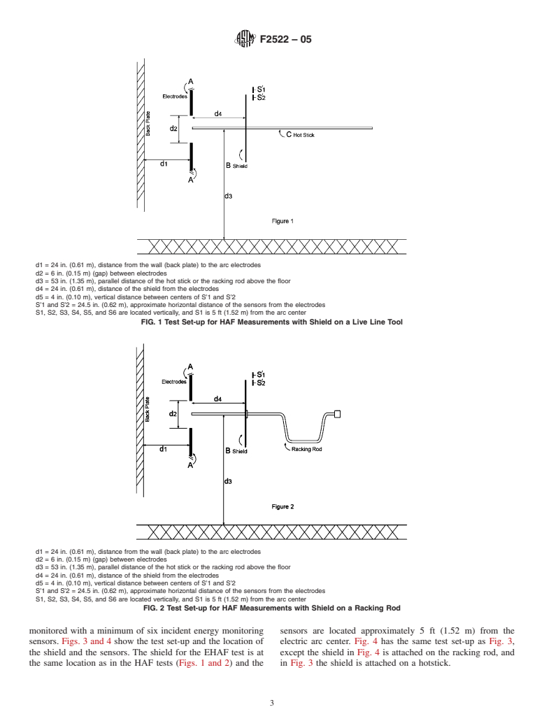 ASTM F2522-05 - Standard Test Method for Determining the Protective Performance of a Shield Attached on Live Line Tools or on Racking Rods for Electric Arc Hazards