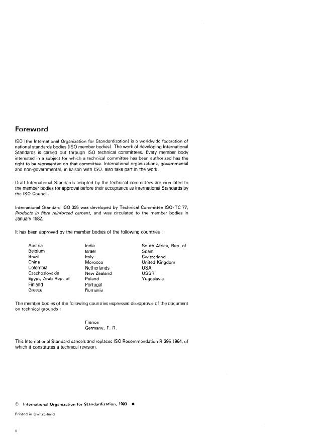 ISO 395:1983 ISO 395:1983 - Asbestos-cement slates - Page 2 preview