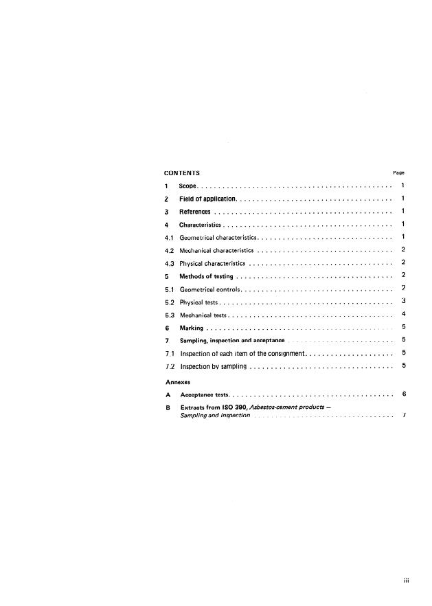 ISO 396-2:1980 - Products in fibre reinforced cement