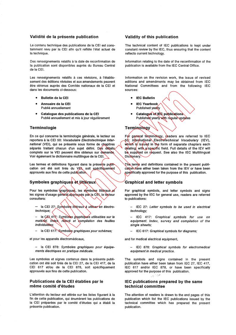 IEC 60601-2-18:1996 IEC 60601-2-18:1996 - Medical electrical equipment - Part 2: Particular requirements for the safety of endoscopic equipment
Released:8/7/1996 - Page 2 preview
