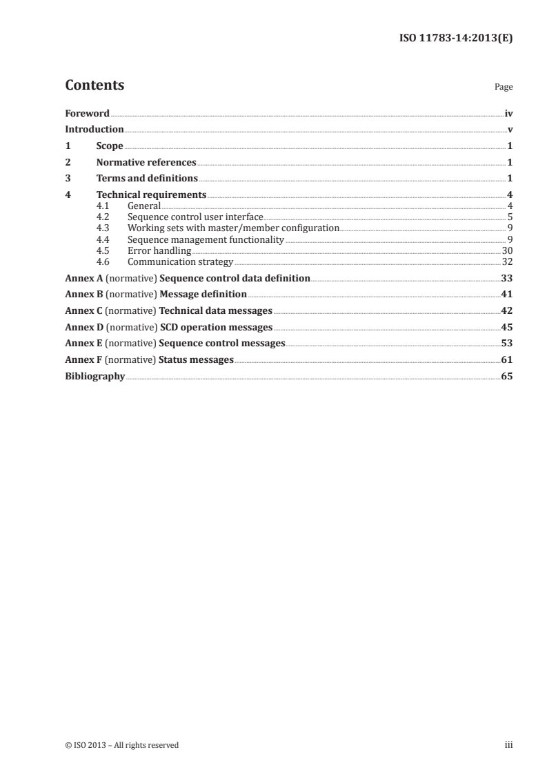 ISO 11783-14:2013 - Tractors and machinery for agriculture and forestry — Serial control and communications data network — Part 14: Sequence control
Released:9/18/2013