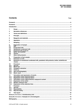 ISO 8260:2008 ISO 8260:2008 - Milk and milk products — Determination of organochlorine pesticides and polychlorobiphenyls — Method using capillary gas-liquid chromatography with electron-capture detection
Released:7/10/2008 - Page 3 preview