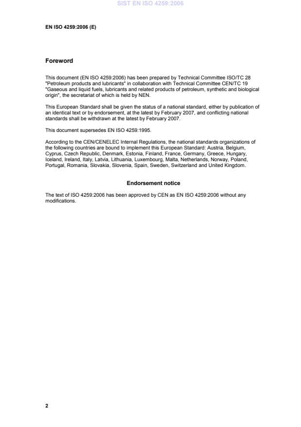 EN ISO 4259:2006 EN ISO 4259:2006 - Page 4 preview