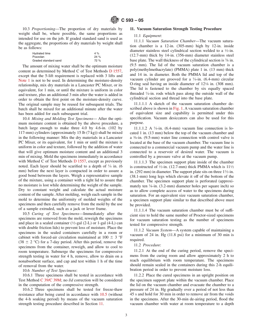 ASTM C593-05 - Standard Specification for Fly Ash and Other Pozzolans for Use With Lime for Soil Stabilization