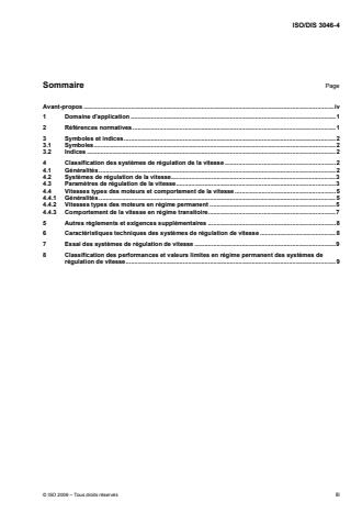 ISO 3046-4:2009 - Moteurs alternatifs a combustion interne -- Performances