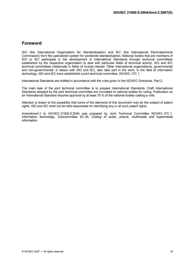 ISO/IEC 21000-5:2004/Amd 2:2007 - DAC (Dissemination And Capture) profile