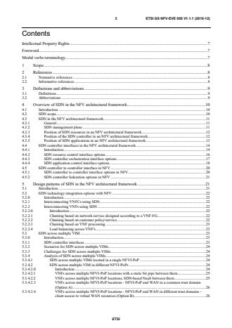 Network Functions Virtualisation (NFV); Ecosystem; Report on SDN Usage in NFV Architectural Framework - NFV EVE