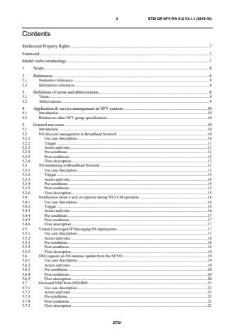 ETSI GR NFV-IFA 012 V3.1.1 (2018-10) - Network Functions Virtualisation (NFV) Release 3; Management and Orchestration; Report on Os-Ma-Nfvo reference point - application and service management use cases and recommendations