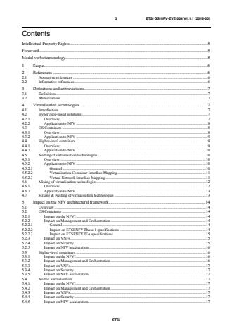 ETSI GS NFV-EVE 004 V1.1.1 (2016-03) - Network Functions Virtualisation (NFV); Virtualisation Technologies; Report on the application of Different Virtualisation Technologies in the NFV Framework