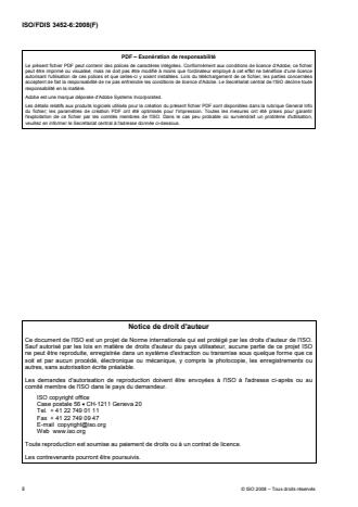 ISO 3452-6:2008 ISO 3452-6:2008 - Essais non destructifs -- Examen par ressuage - Page 2 preview