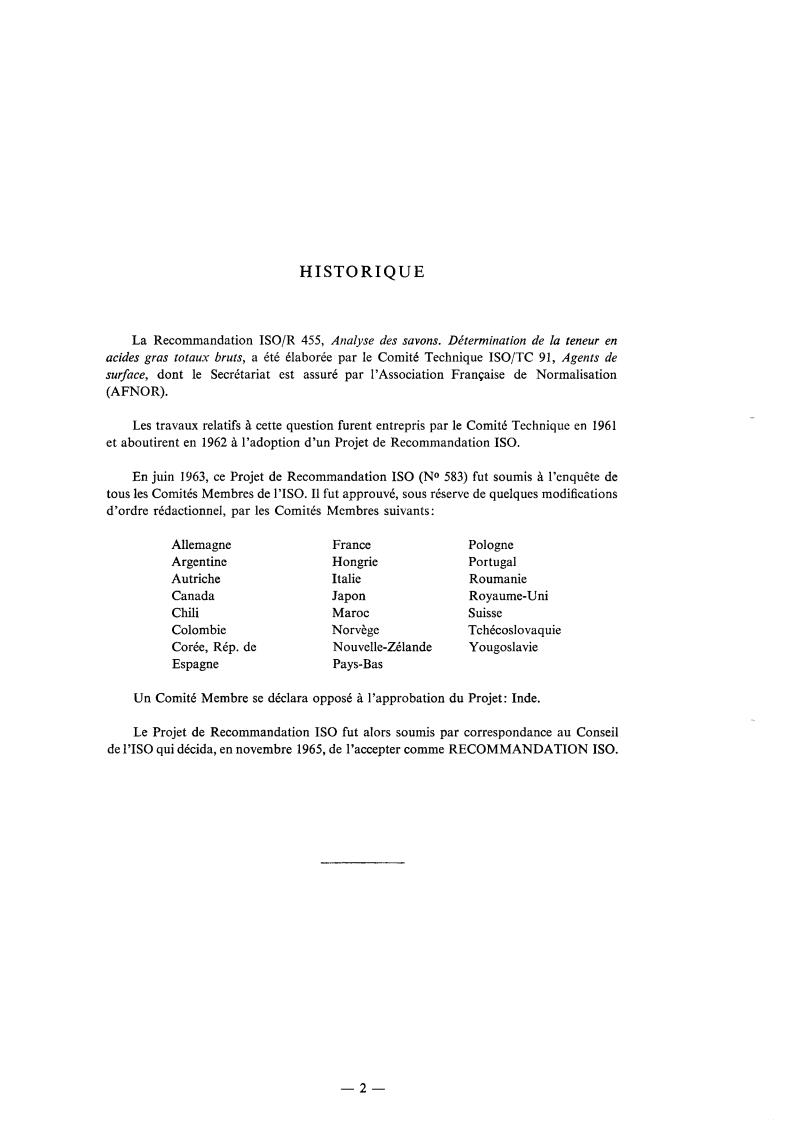 ISO/R 455:1965 ISO/R 455:1965 - Withdrawal of ISO/R 455-1965
Released:12/1/1965 - Page 2 preview