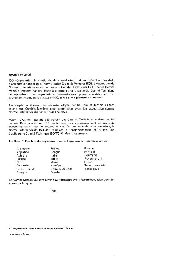 ISO 456:1973 ISO 456:1973 - Agents de surface — Analyse des savons — Détermination de la teneur en alcali libre caustique
Released:3/1/1973 - Page 2 preview