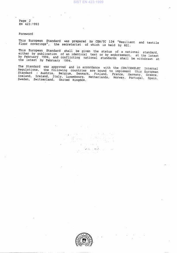 EN 423:1993 EN 423:1999 - Page 4 preview