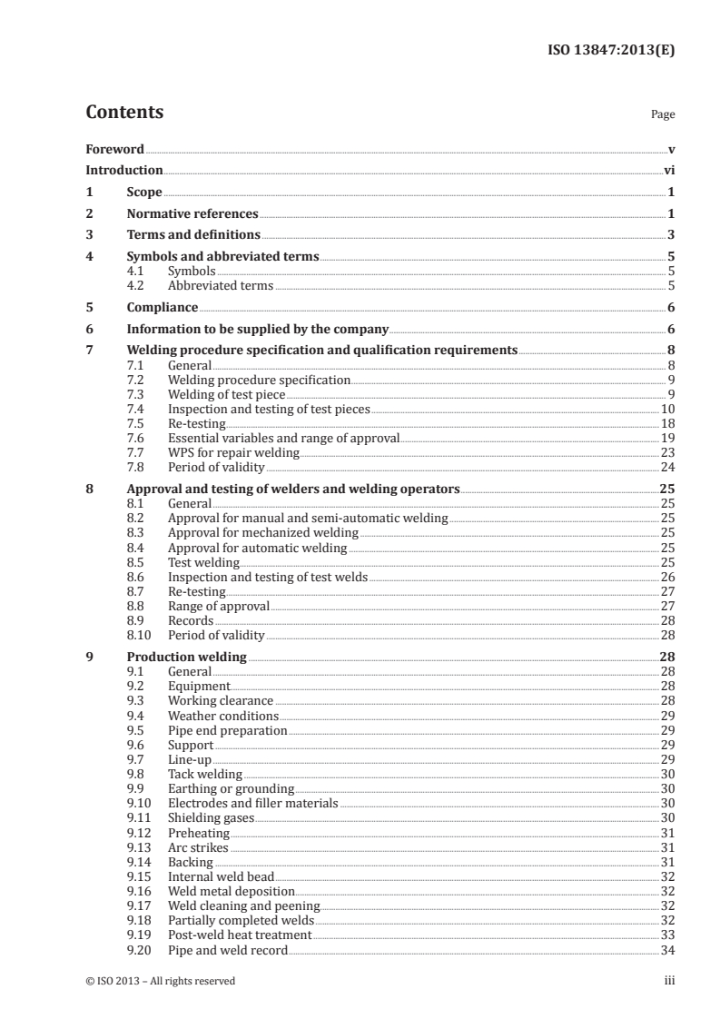 ISO 13847:2013 - Petroleum and natural gas industries — Pipeline transportation systems —  Welding of pipelines
Released:12/12/2013