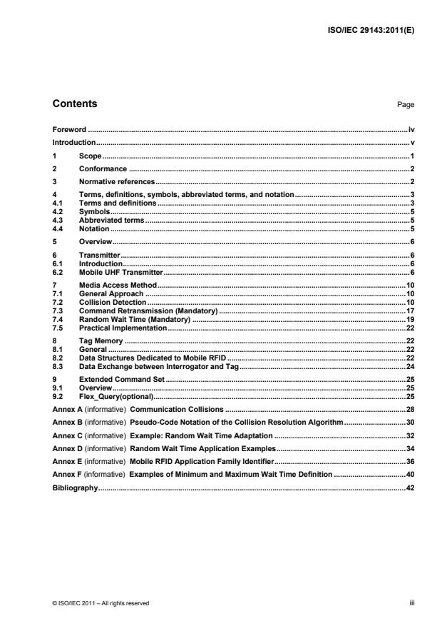ISO/IEC 29143:2011 - Information technology -- Automatic identification and data capture techniques -- Air interface specification for Mobile RFID interrogators