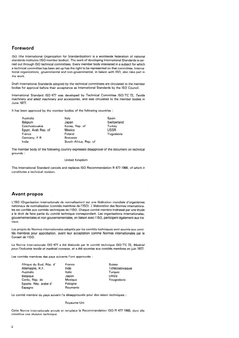 ISO 477:1982 ISO 477:1982 - Page 2 preview
