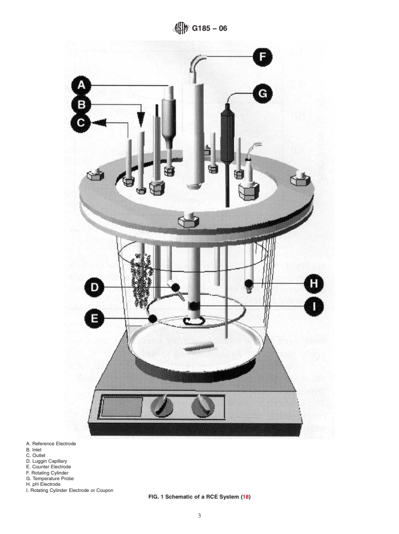 ASTM G185-06 - Standard Practice for Evaluating and Qualifying Oil Field and Refinery Corrosion Inhibitors Using the Rotating Cylinder Electrode