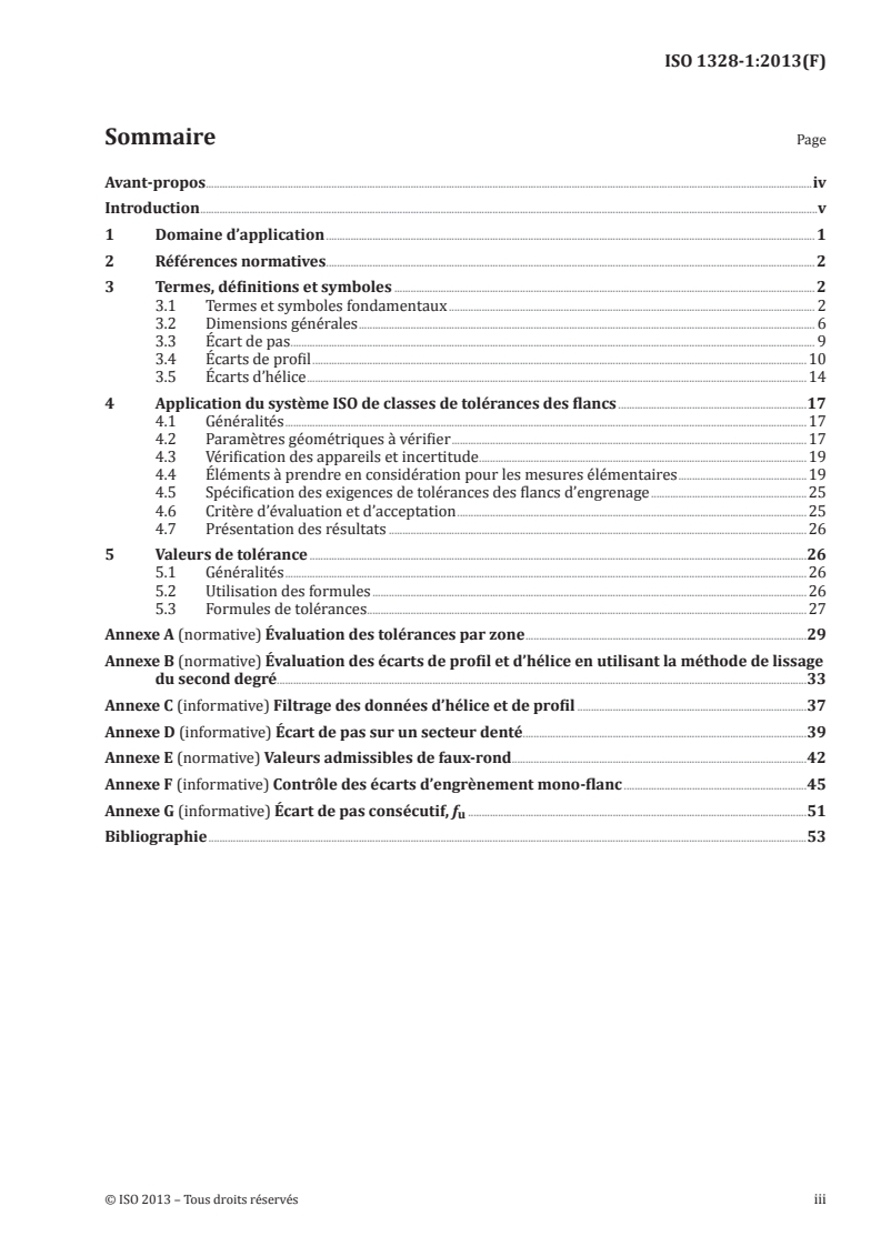 ISO 1328-1:2013 - Engrenages cylindriques — Système ISO de classification des tolérances sur flancs — Partie 1: Définitions et valeurs admissibles des écarts pour les flancs de la denture
Released:1/8/2014