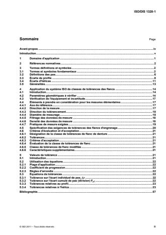 ISO 1328-1:2013 - Engrenages cylindriques -- Systeme ISO de classification des tolérances sur flancs