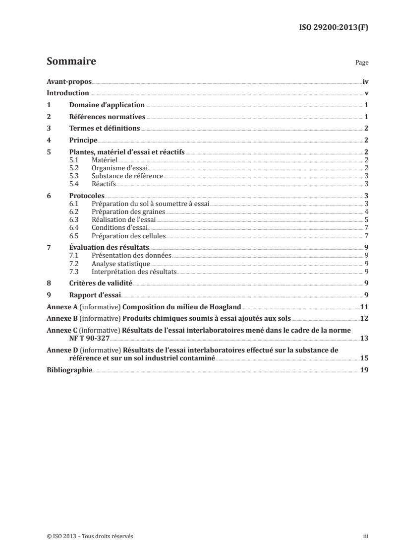 ISO 29200:2013 - Qualité du sol — Évaluation des effets génotoxiques sur les végétaux supérieurs — Essai des micronoyaux sur Vicia faba
Released:20. 08. 2013