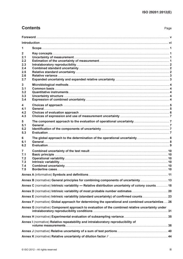 ISO 29201:2012 - Water quality -- The variability of test results and the uncertainty of measurement of microbiological enumeration methods