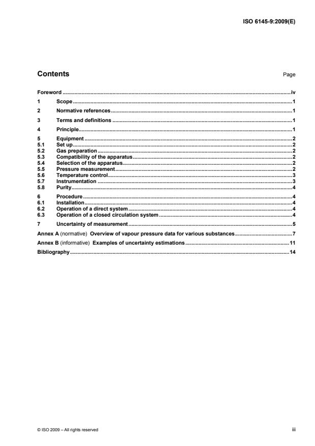 ISO 6145-9:2009 - Gas analysis -- Preparation of calibration gas mixtures using dynamic volumetric methods