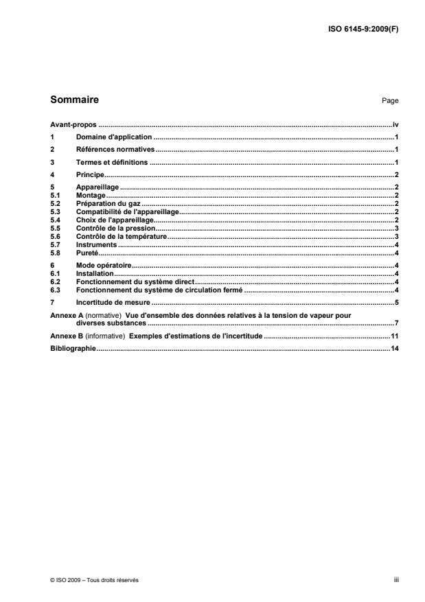 ISO 6145-9:2009 - Analyse des gaz -- Préparation des mélanges de gaz pour étalonnage a l'aide de méthodes volumétriques dynamiques