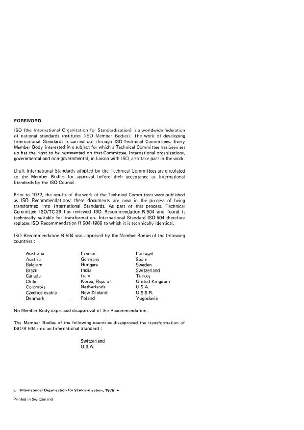 ISO 504:1975 ISO 504:1975 - Turning tools with carbide tips -- Designation and marking - Page 2 preview