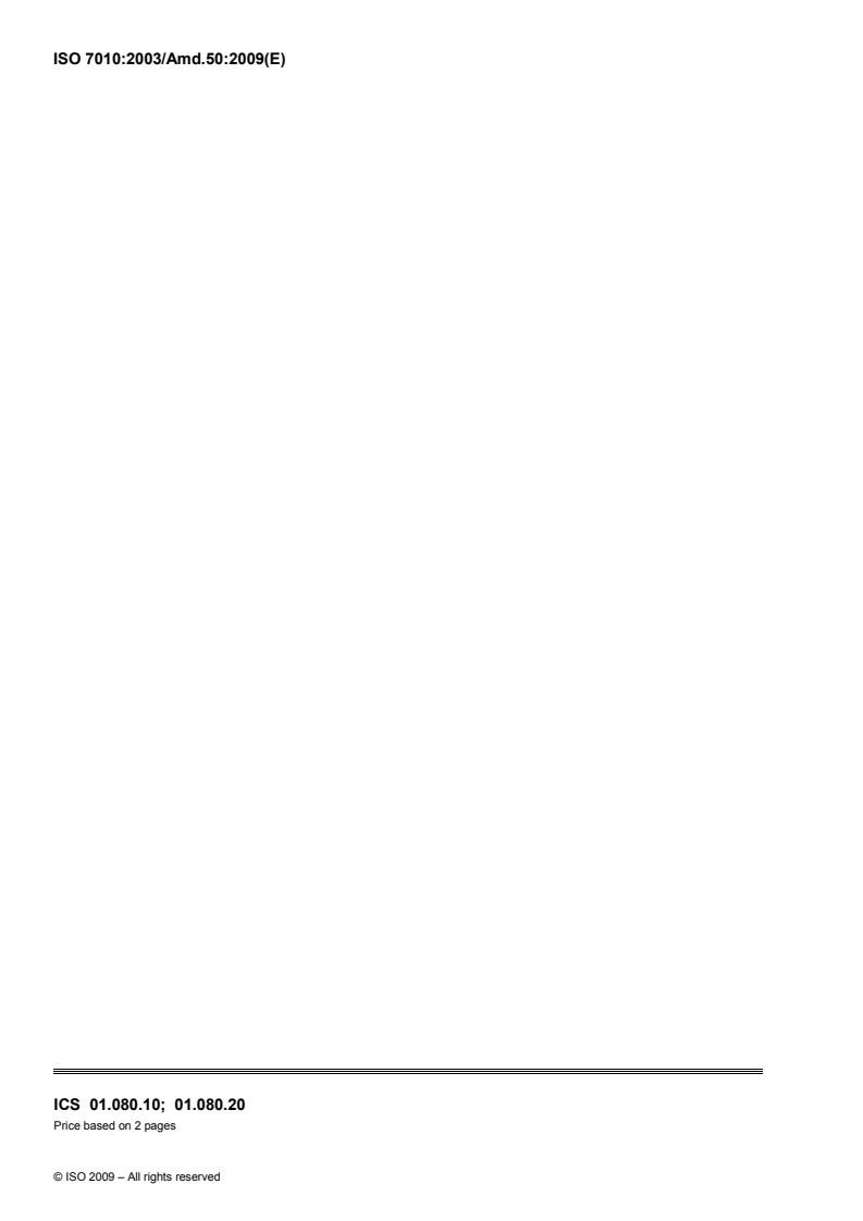 ISO 7010:2003/FDAmd 50 ISO 7010:2003/FDAmd 50 - Safety sign M021: Disconnect before carrying out maintenance or repair - Page 4 preview