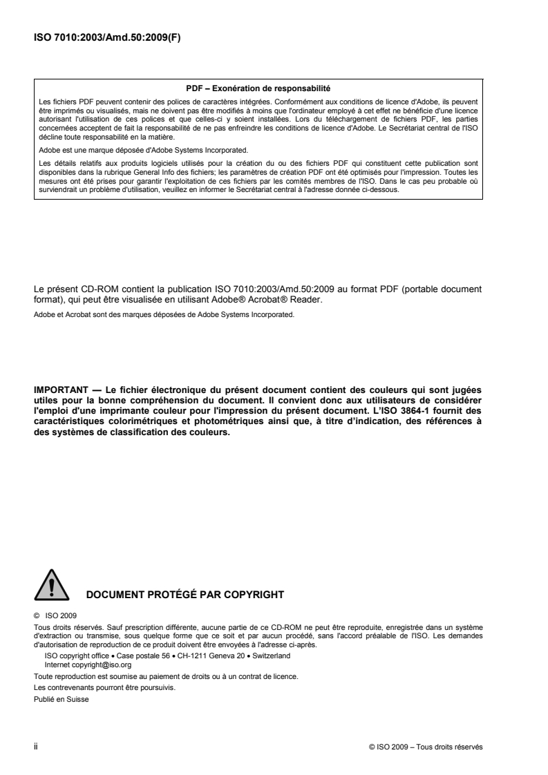 ISO 7010:2003/FDAmd 50 ISO 7010:2003/FDAmd 50 - Signal de sécurité M021: Déconnecter avant de procéder a l'entretien ou a la réparation - Page 2 preview