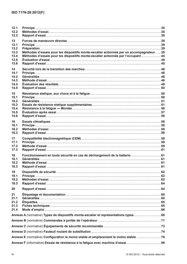 ISO 7176-28:2012 ISO 7176-28:2012 - Fauteuils roulants - Page 4 preview