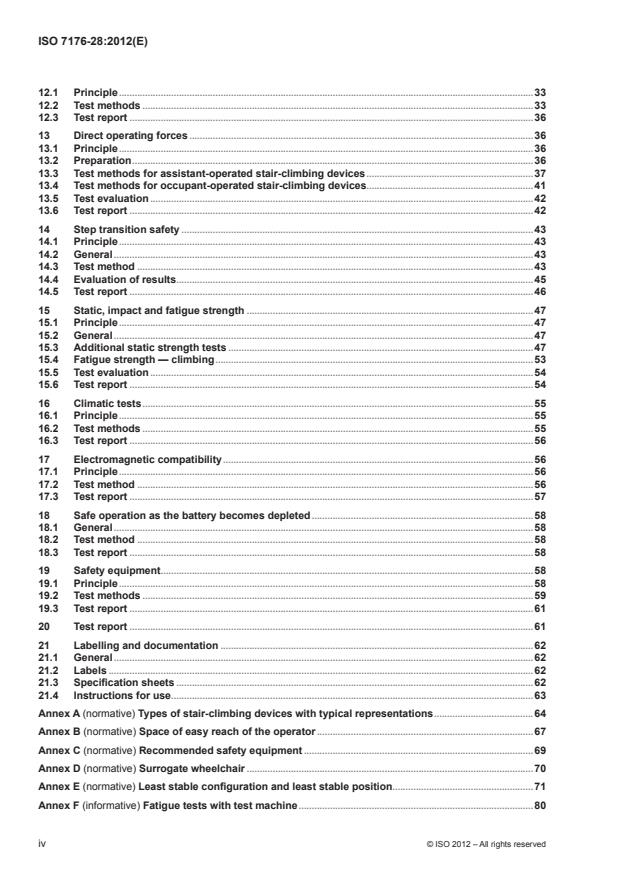 ISO 7176-28:2012 ISO 7176-28:2012 - Wheelchairs - Page 4 preview