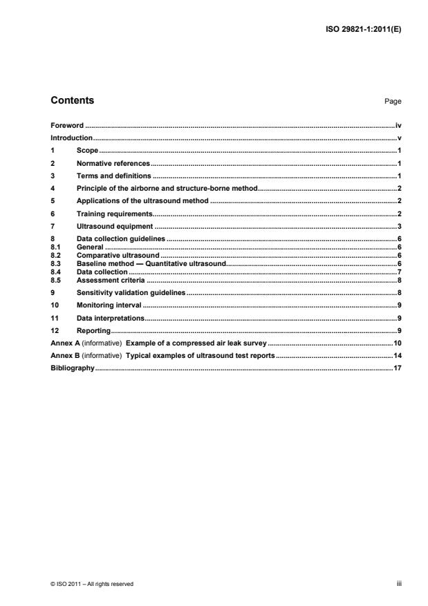 ISO 29821-1:2011 - Condition monitoring and diagnostics of machines -- Ultrasound