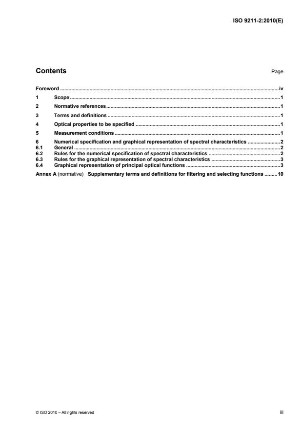 ISO 9211-2:2010 - Optics and photonics -- Optical coatings