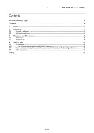 ETSI SR 000 314 V2.16.1 (2014-11) - Intellectual Property Rights (IPRs); Essential, or potentially Essential, IPRs notified to ETSI in respect of ETSI standards