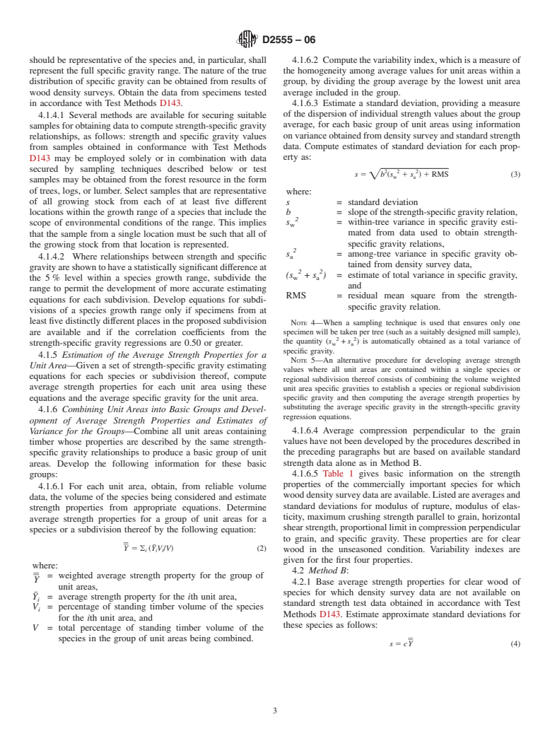 ASTM D2555-06 - Standard Practice for Establishing Clear Wood Strength Values