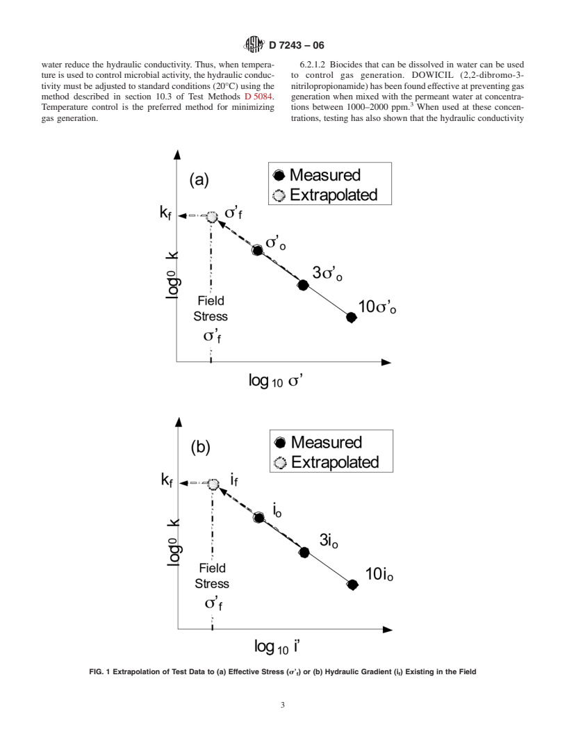 ASTM D7243-06 - Standard Guide for Measuring the Saturated Hydraulic Conductivity of Paper Industry Sludges