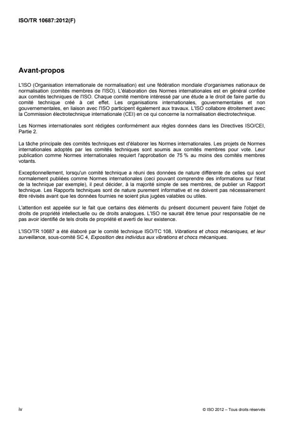 ISO/TR 10687:2012 ISO/TR 10687:2012 - Vibrations mécaniques -- Description et détermination des postures assises en référence a des vibrations transmises a l'ensemble du corps - Page 4 preview