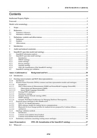 Smart Body Area Networks (SmartBAN) Unified data representation formats, semantic and open data model - SmartBAN